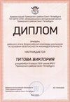 2021-2022 Титова Виктория 8л (РО-ОБЖ-Казачкова С.Н.)